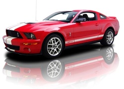 Red Shelby Mustang
